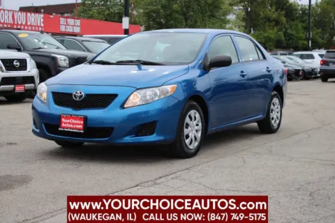 Blue 2010 Toyota Corolla Base 4dr Sedan 4A for sale in Waukegan, IL
