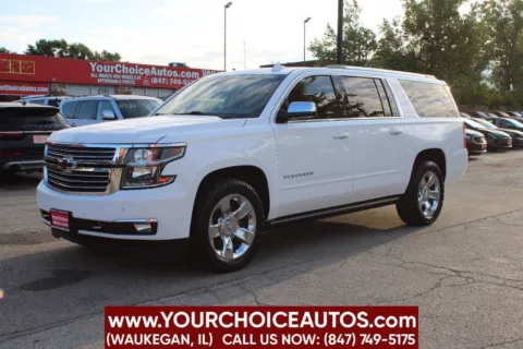 White 2017 Chevrolet Suburban Premier for sale in Waukegan, IL