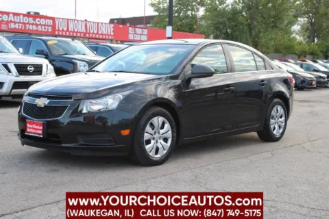 Black 2012 Chevrolet Cruze LS for sale in Waukegan, IL