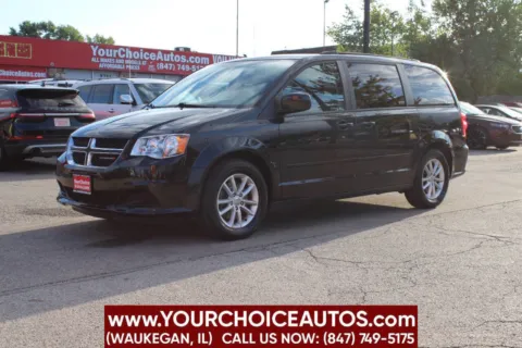 Black 2016 Dodge Grand Caravan SXT for sale in Waukegan, IL