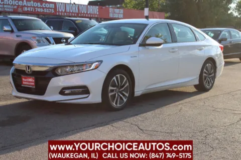 White 2018 Honda Accord Hybrid EX for sale in Waukegan, IL
