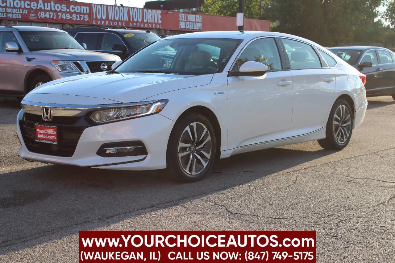 White 2018 Honda Accord Hybrid EX for sale in Waukegan, IL