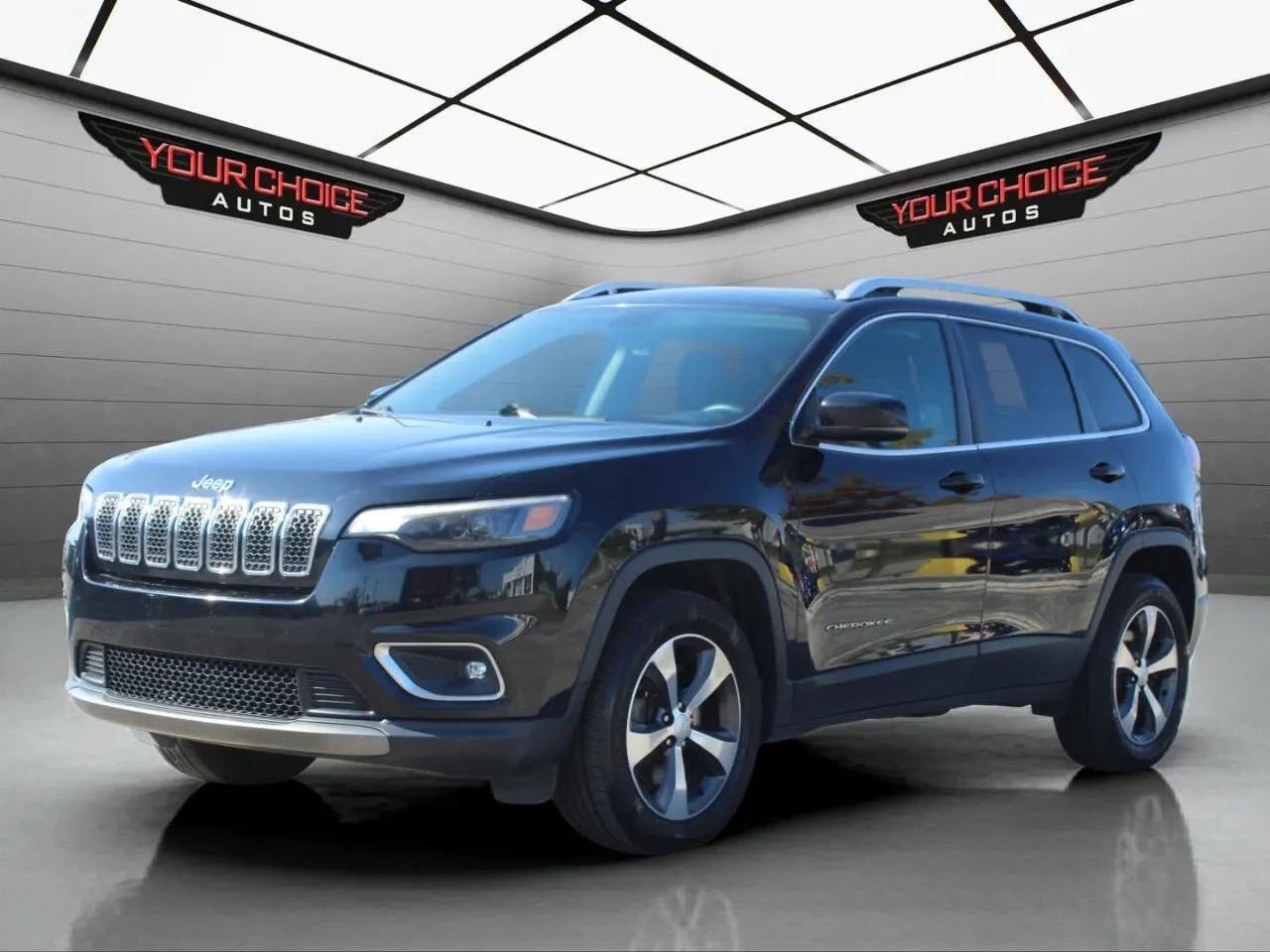 Black 2019 Jeep Cherokee Limited for sale in Waukegan, IL