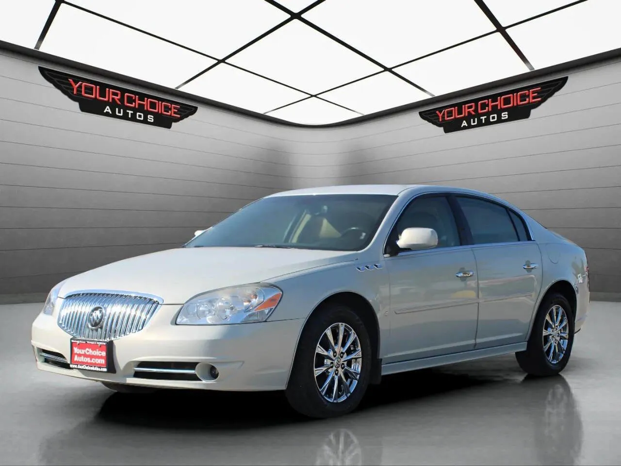 White 2010 Buick Lucerne CXL for sale in Waukegan, IL