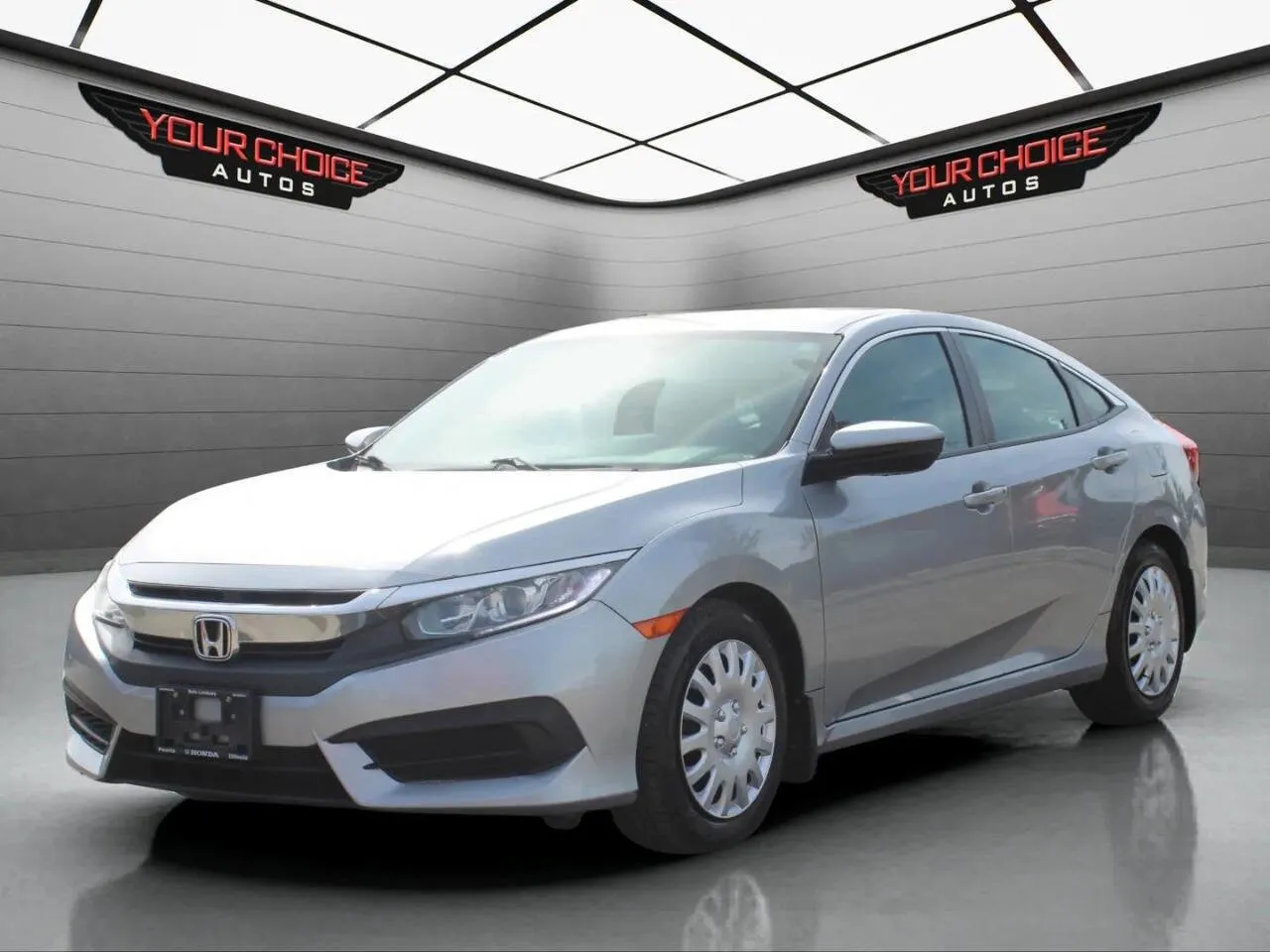 Gray 2017 Honda Civic Sedan LX for sale in Waukegan, IL