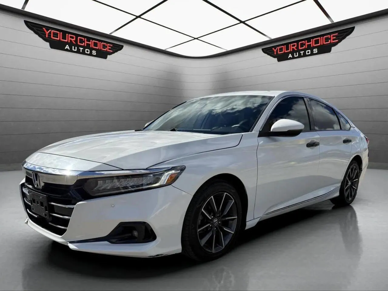 White 2021 Honda Accord Sedan EX-L for sale in Waukegan, IL