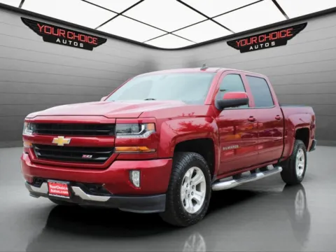 Red 2018 Chevrolet Silverado 1500 LT for sale in Waukegan, IL