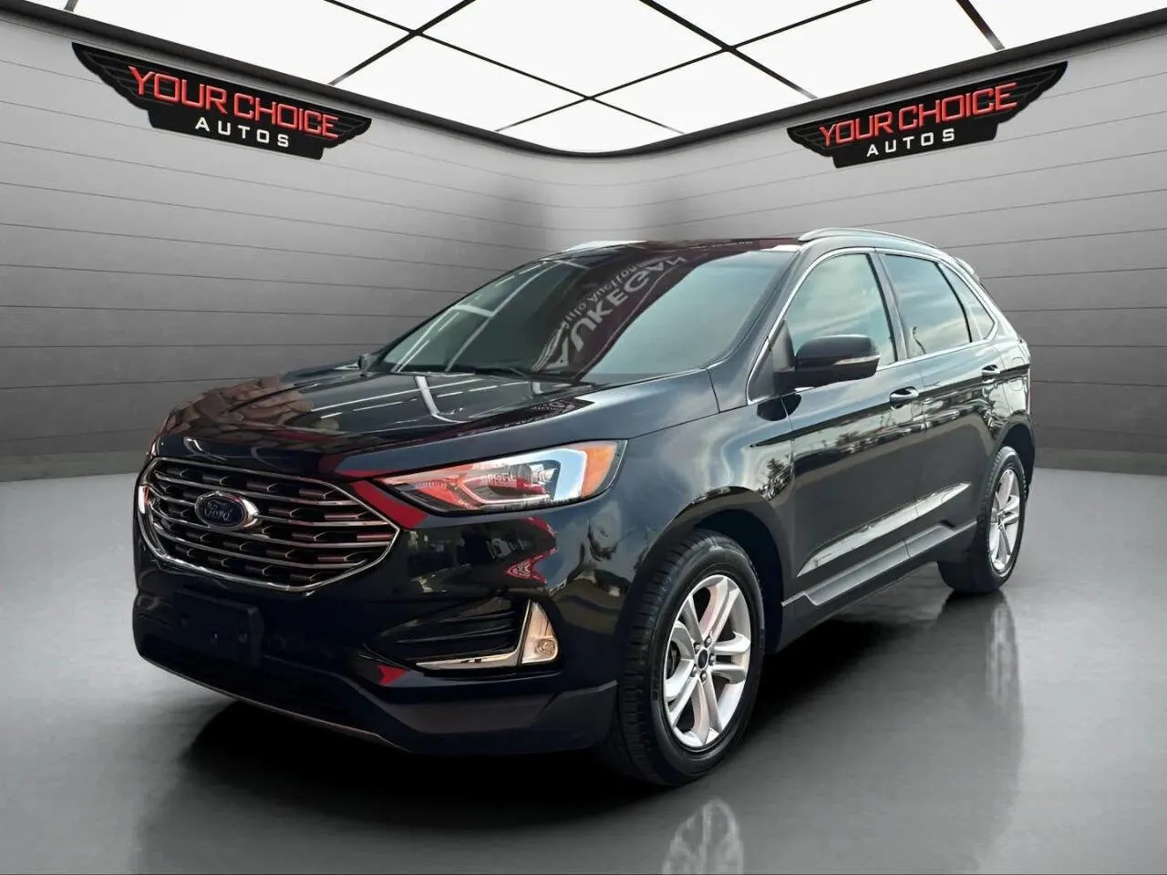 Black 2019 Ford Edge SEL for sale in Waukegan, IL