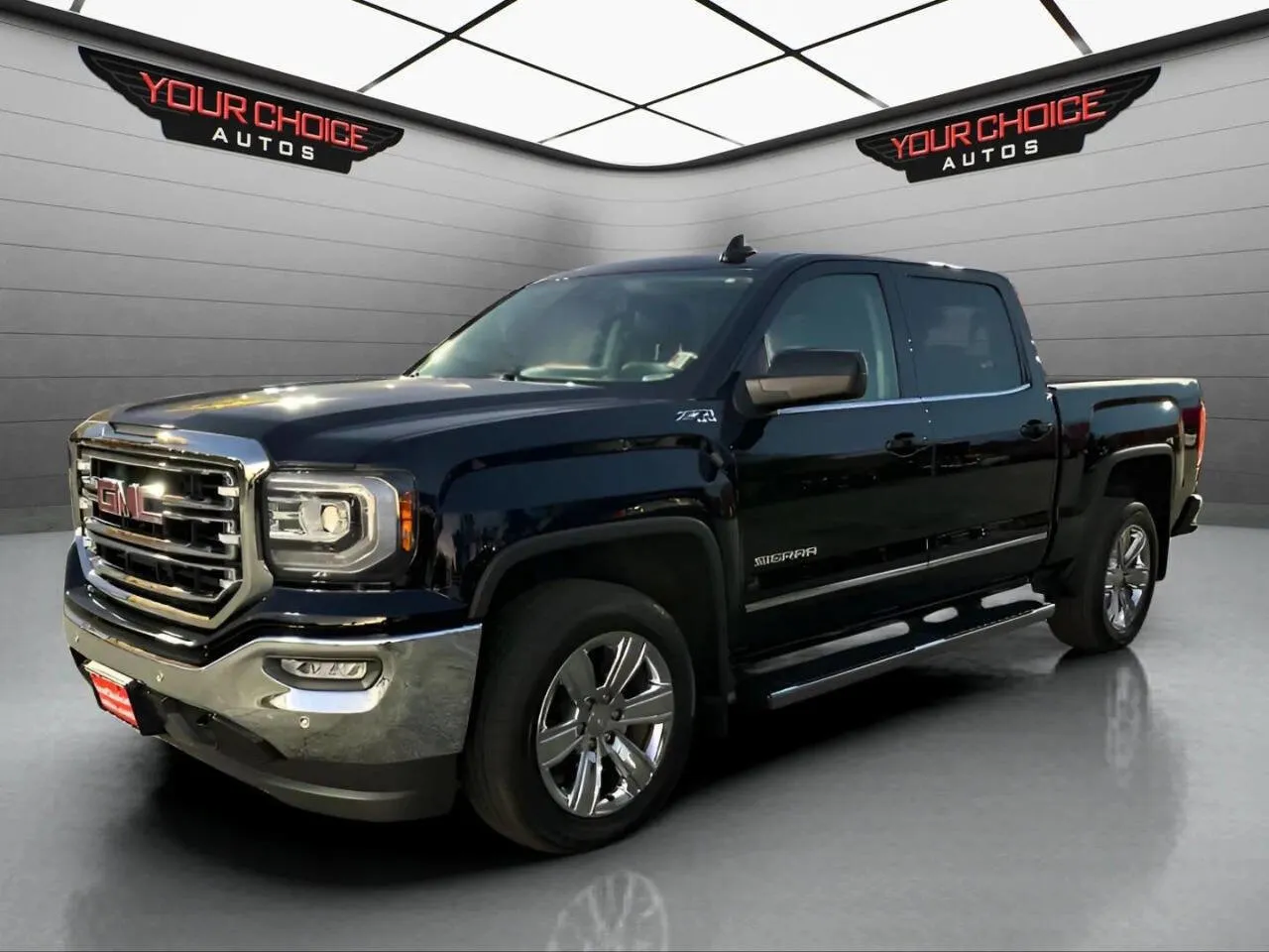 Black 2018 GMC Sierra 1500 SLT for sale in Waukegan, IL