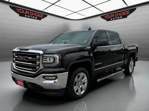Black 2018 GMC Sierra 1500 SLT for sale in Waukegan, IL