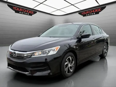 Black 2017 Honda Accord Sedan LX for sale in Waukegan, IL