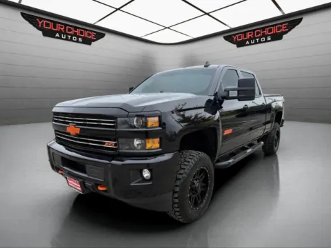 Black 2017 Chevrolet Silverado 2500HD LT for sale in Waukegan, IL