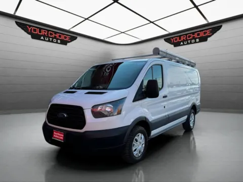 White 2017 Ford Transit Van 250 3dr SWB Low Roof Cargo Van w/60/40 Passenger Side Doors for sale in Waukegan, IL