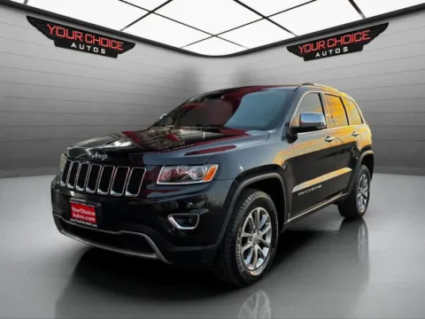 Black 2015 Jeep Grand Cherokee Limited for sale in Waukegan, IL