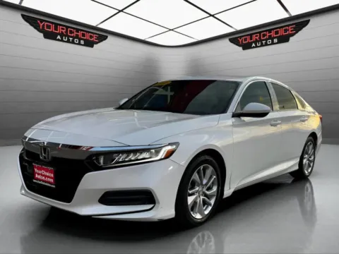 White 2018 Honda Accord Sedan LX 1.5T for sale in Waukegan, IL