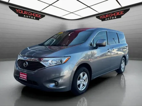 Gray 2015 Nissan Quest 3.5 SV 4dr Mini Van for sale in Waukegan, IL