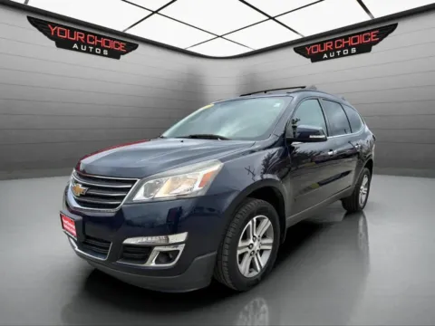 Blue 2016 Chevrolet Traverse LT for sale in Waukegan, IL