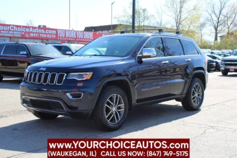 Blue 2017 Jeep Grand Cherokee Limited for sale in Waukegan, IL