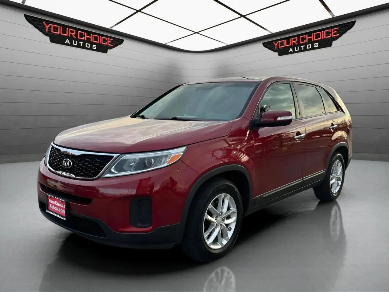 Red 2014 Kia Sorento LX for sale in Waukegan, IL