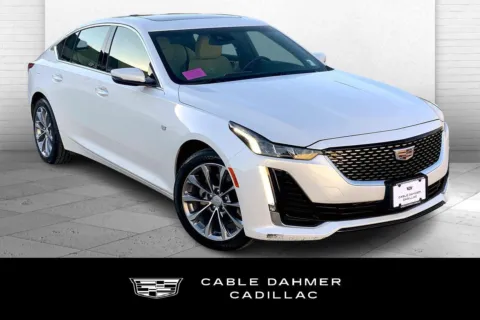 White 2021 Cadillac CT5 Premium Luxury for sale in Kansas City, MO