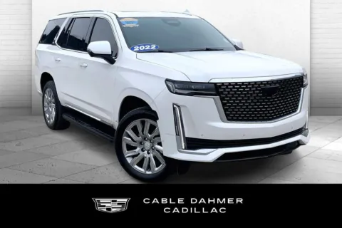 White 2022 Cadillac Escalade Premium Luxury for sale in Kansas City, MO