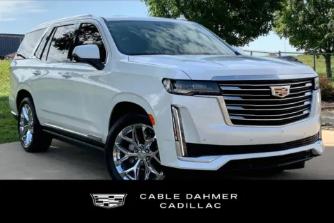 White 2021 Cadillac Escalade Premium Luxury Platinum for sale in Kansas City, MO