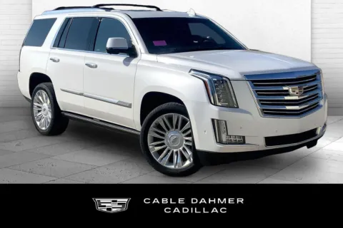 White 2020 Cadillac Escalade Platinum for sale in Kansas City, MO