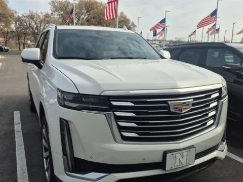 White 2022 Cadillac Escalade ESV Premium Luxury Platinum for sale in Kansas City, MO