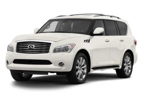 White 2013 INFINITI QX56 4DR 4WD for sale in Kansas City, MO
