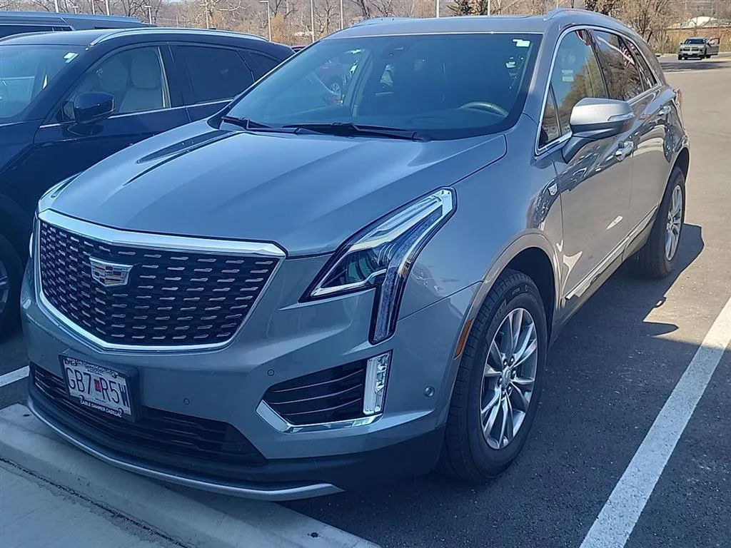 Silver 2023 Cadillac XT5 Premium Luxury for sale in Kansas City, MO