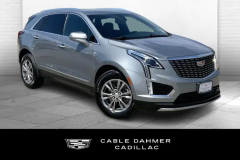 Silver 2023 Cadillac XT5 Premium Luxury for sale in Kansas City, MO