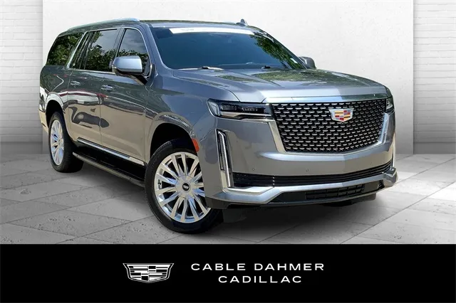 Gray 2022 Cadillac Escalade ESV Luxury for sale in Kansas City, MO