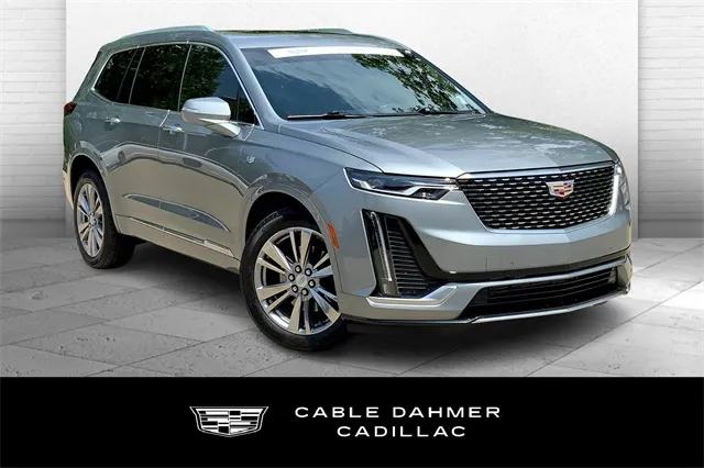 Silver 2023 Cadillac XT6 Premium Luxury for sale in Kansas City, MO