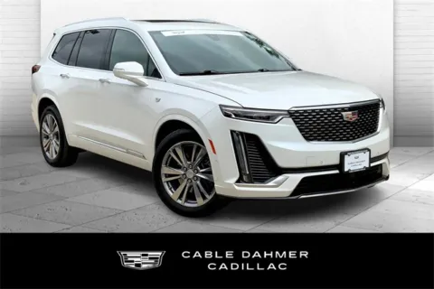 White 2024 Cadillac XT6 Premium Luxury for sale in Kansas City, MO