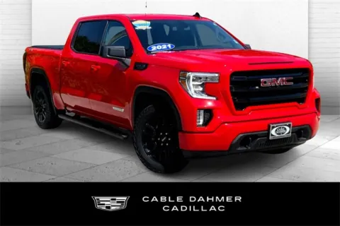 Red 2021 GMC Sierra 1500 Elevation for sale in Kansas City, MO
