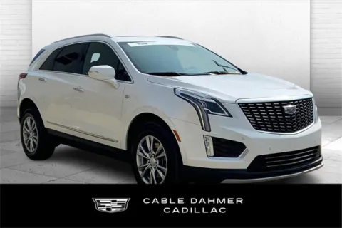 White 2022 Cadillac XT5 Premium Luxury for sale in Kansas City, MO