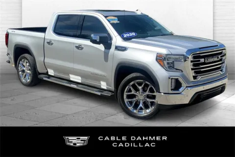Silver 2020 GMC Sierra 1500 SLT for sale in Kansas City, MO