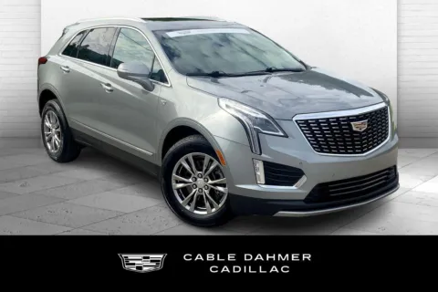 Silver 2023 Cadillac XT5 Premium Luxury for sale in Kansas City, MO