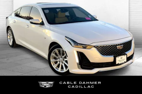 White 2020 Cadillac CT5 Luxury for sale in Kansas City, MO