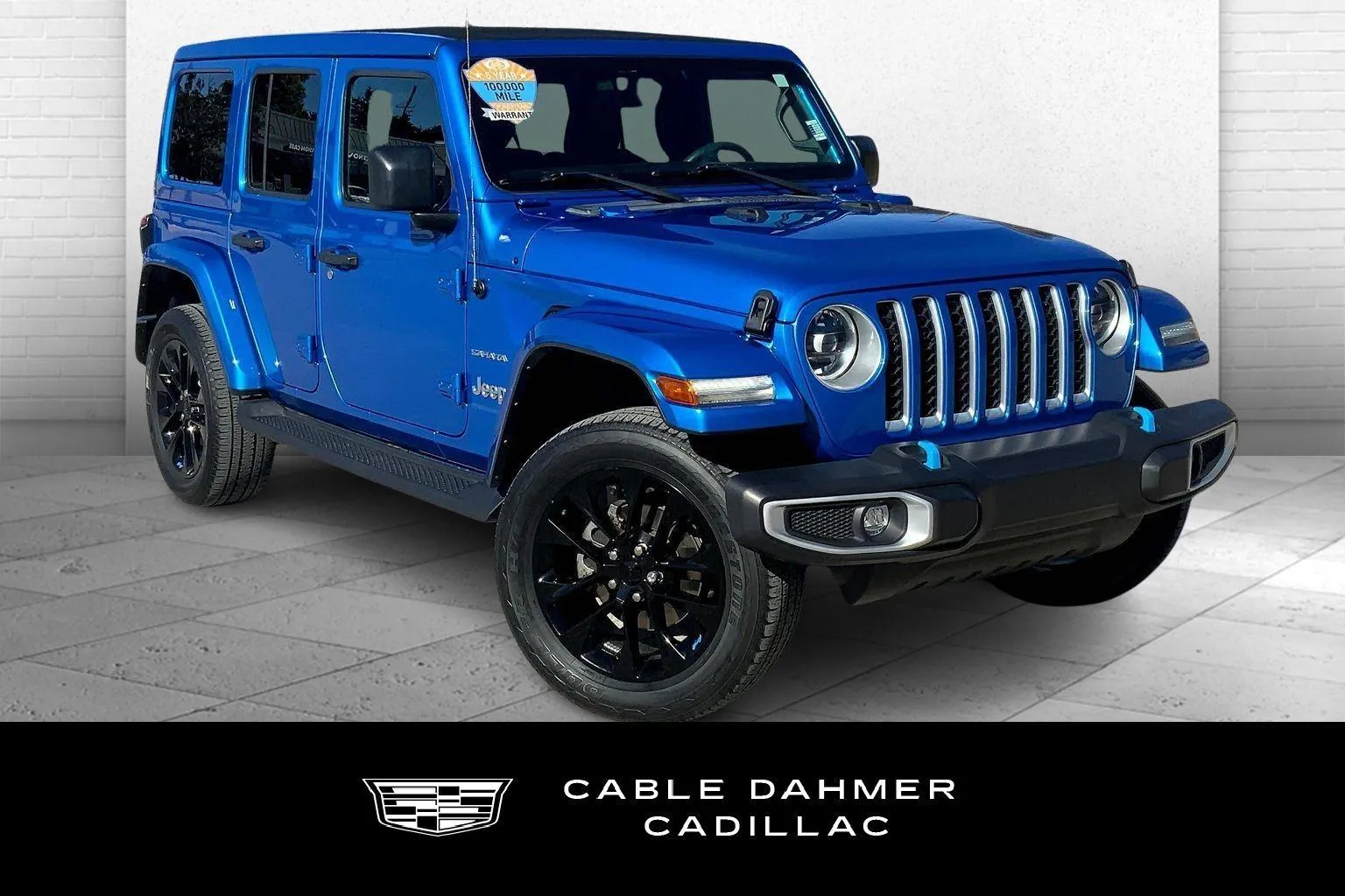 Blue 2023 Jeep Wrangler 4xe Sahara for sale in Kansas City, MO