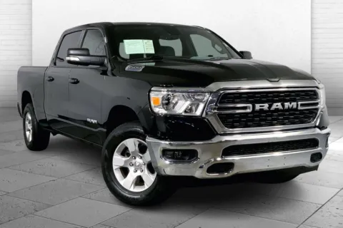 Black 2022 RAM 1500 Big Horn Crew Cab 4x4 6'4' Box for sale in Kansas City, MO