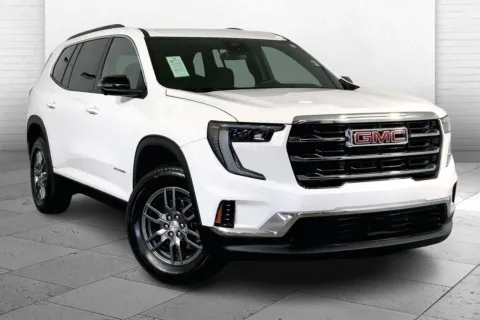 White 2025 GMC Acadia FWD Elevation for sale in Kansas City, MO