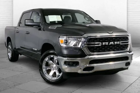Gray 2022 RAM 1500 Big Horn Crew Cab 4x4 5'7' Box for sale in Kansas City, MO