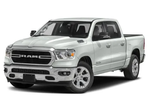 White 2020 RAM 1500 Big Horn Crew Cab 4x4 5'7' Box for sale in Kansas City, MO