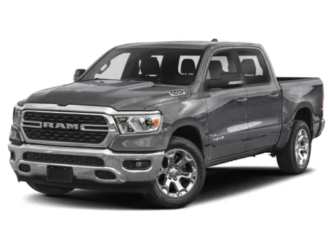 Silver 2022 RAM 1500 Big Horn Crew Cab 4x4 5'7' Box for sale in Kansas City, MO