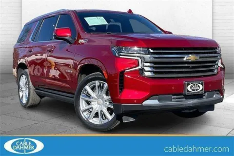 Red 2023 Chevrolet Tahoe 4WD High Country for sale in Kansas City, MO