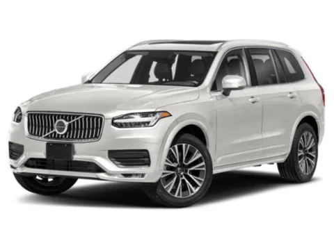 White 2021 Volvo XC90 T6 Momentum 7 Passenger for sale in Kansas City, MO
