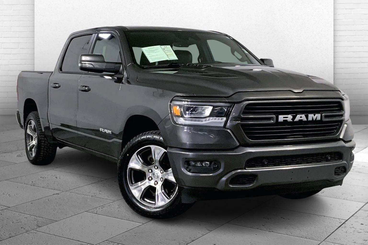 Gray 2024 RAM 1500 Laramie Crew Cab 4x4 5'7' Box for sale in Kansas City, MO