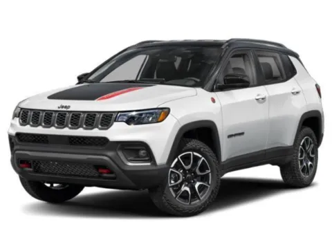 White 2024 Jeep Compass Trailhawk 4x4 for sale in Kansas City, MO