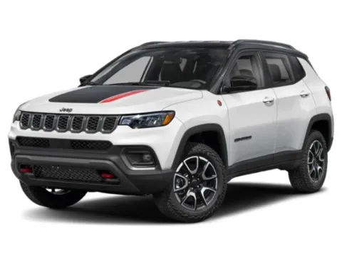 White 2024 Jeep Compass Trailhawk 4x4 for sale in Kansas City, MO